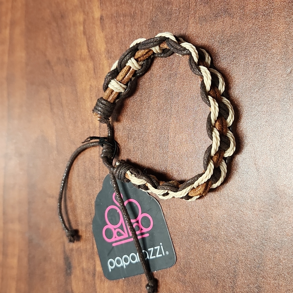Paparazzi Leather & Cord Bracelet